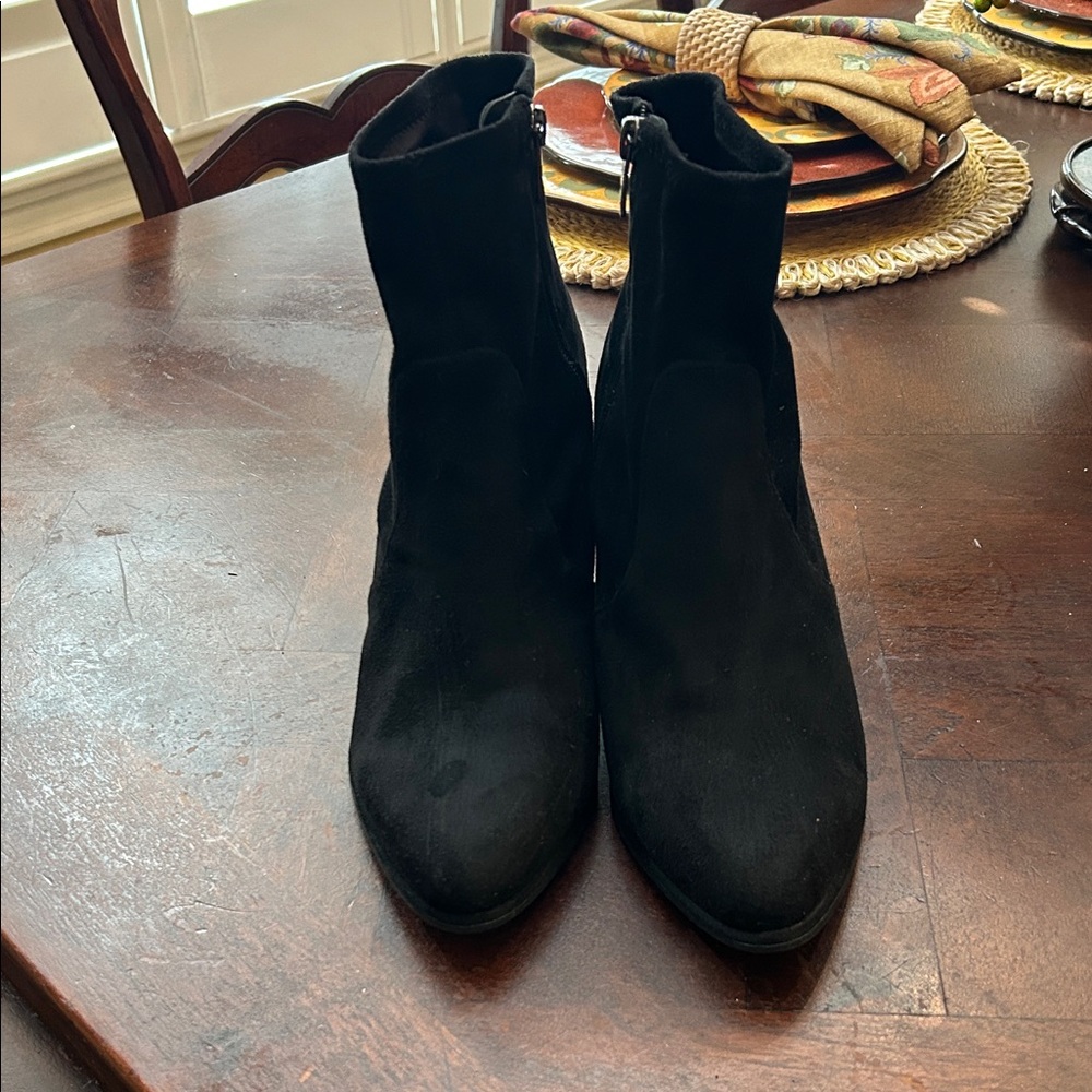 Black Ankle Boots Marc Fisher Leave 10 m